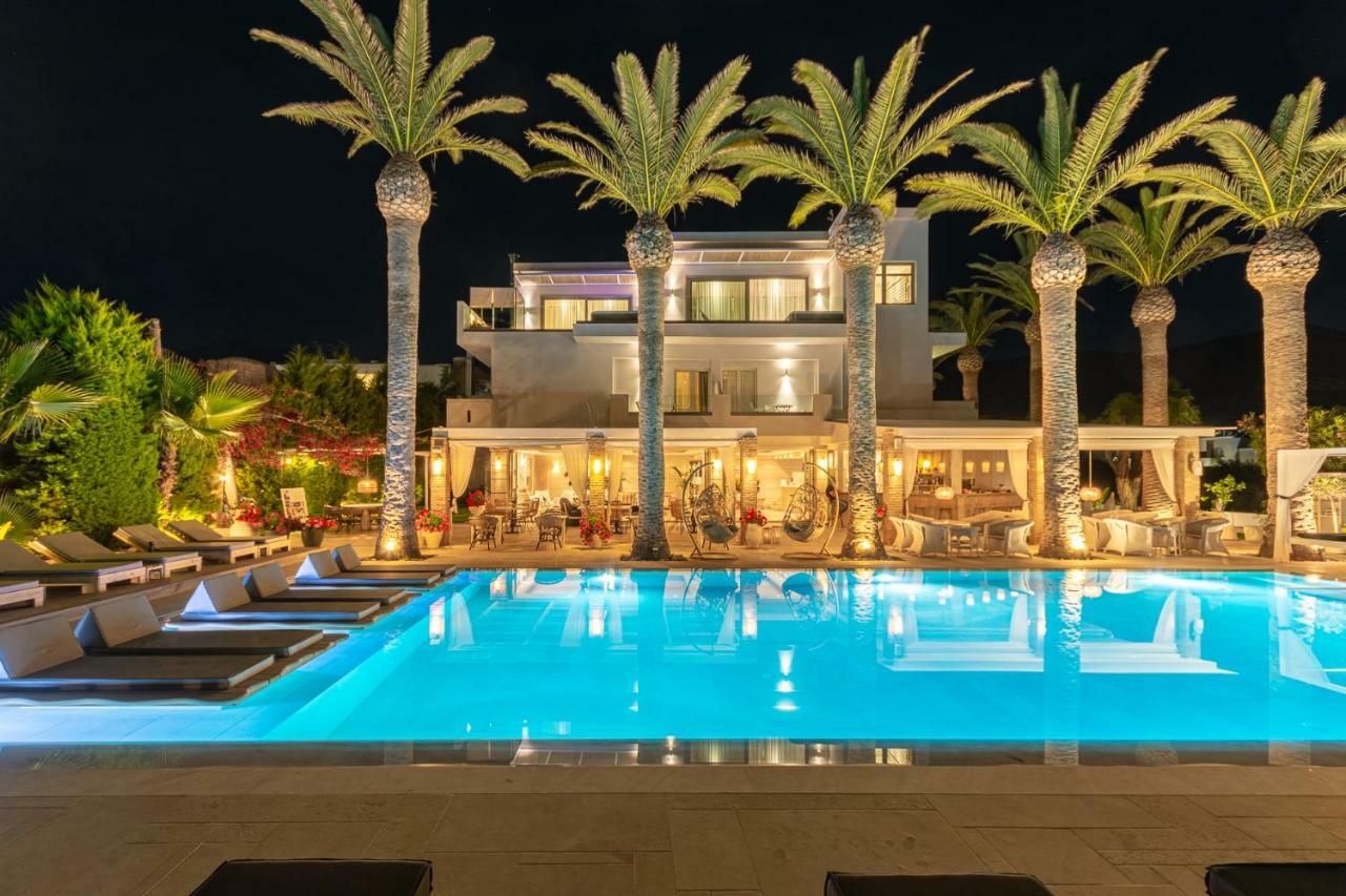 Drossia Palms Hotel And Nisos Beach Suites Malia  Exterior photo